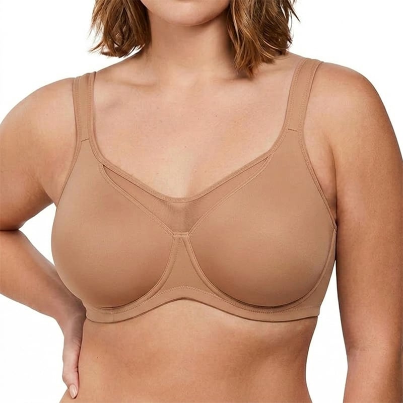 üíêWomen's Elegant Sheer Full Coverage Minimizer Bra ‚ú® Plus Size for Large Busts | No Digging, No Spillage & Ultra Comfy