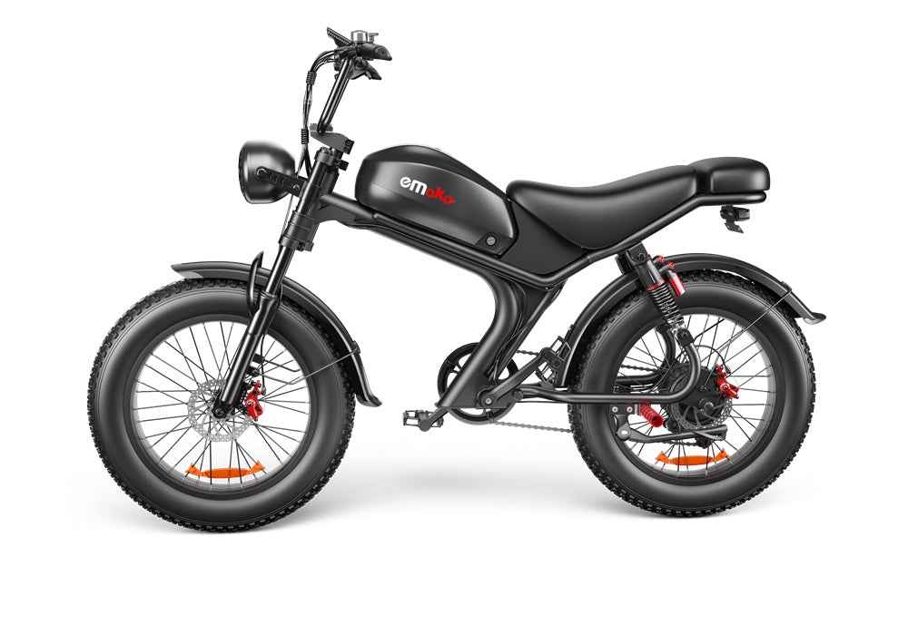 Dual-Drive Electric Bike | 48V 2000W Twin Motor, 23Ah Battery, 55-70KM Range