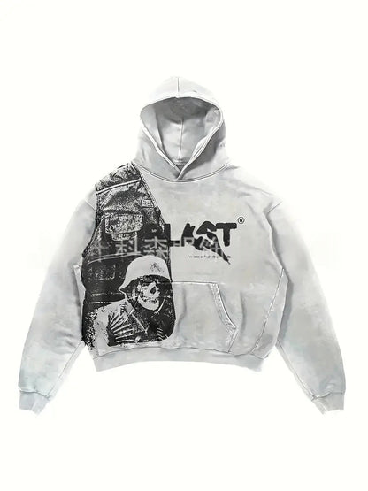 Women's 3D Print Artistic Hoodie Cardigan – Casual Graphic Hoodie