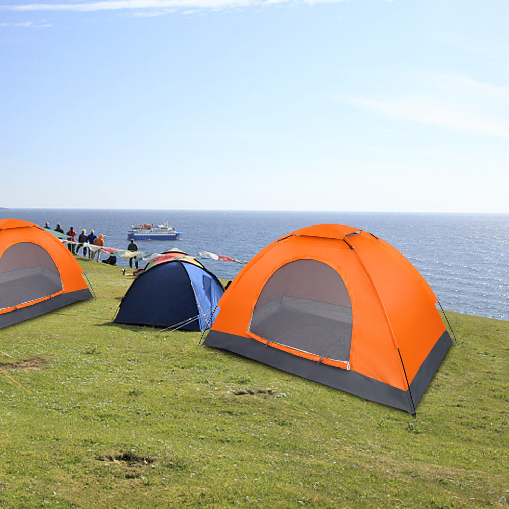 1-Person Pop-Up Camping Tent – Waterproof Instant Setup with Carry Bag