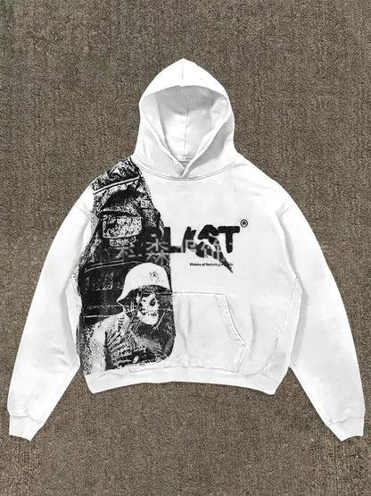 Women's 3D Print Artistic Hoodie Cardigan – Casual Graphic Hoodie