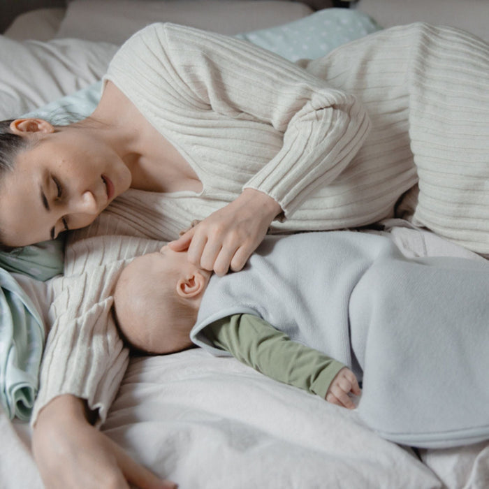 Babyschlafsack aus Merinowolle 1.0 TOG | Essential Grau