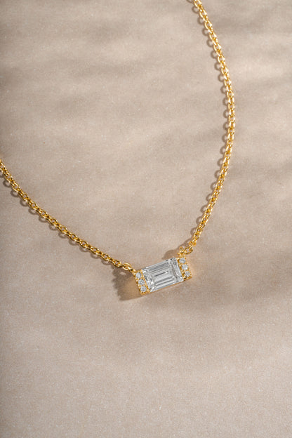 Baguette Necklace