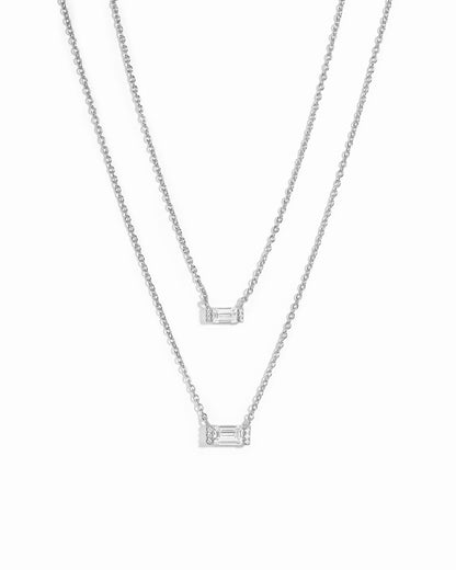 Baguette Necklace