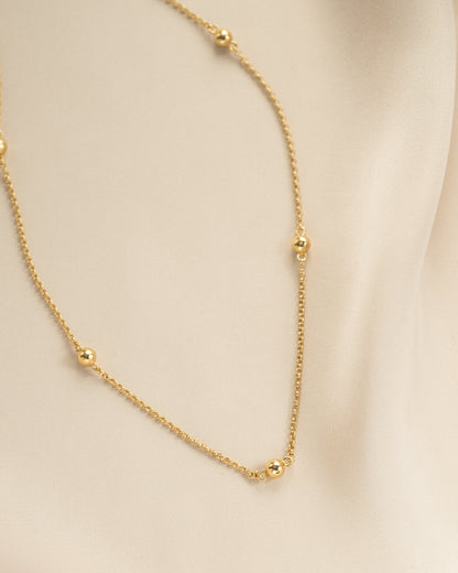 Beaded Ball Necklace