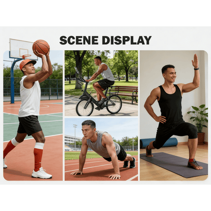 üî•Men's  Wide Strap Ribbed Tank Top