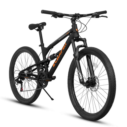 26" Adult Mountain Bike | 21-Speed, Dual Shock Absorption & Disc Brakes