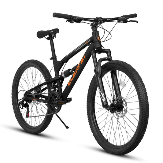 26" Adult Mountain Bike | 21-Speed, Dual Shock Absorption & Disc Brakes