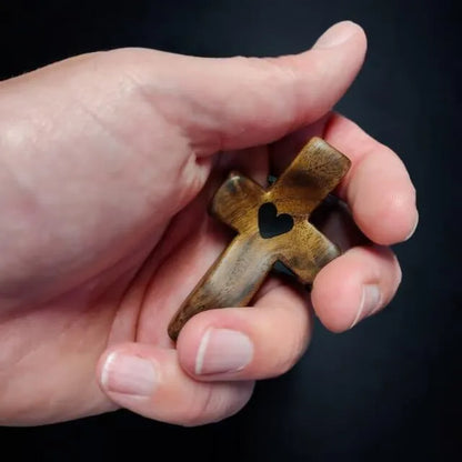 üèÜFlash Sale‚ö° 50K+ SOLD! ‚úùÔ∏è100% Handmade Wooden Cross My Heart