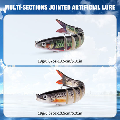 25-Piece Topwater Fishing Lure Set – Propeller Baits, Duck Lures, Frog Lures & Multi-Section Fish