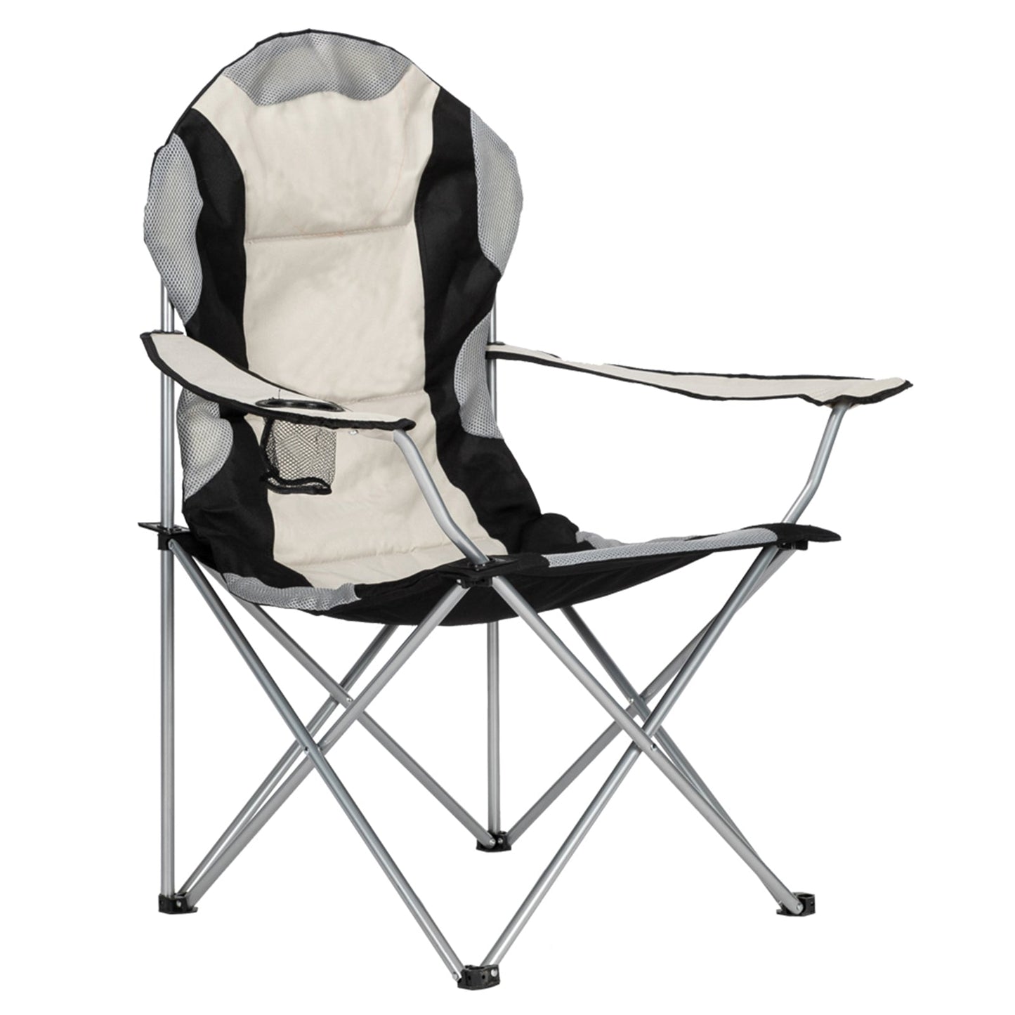 Folding Camping Chair – 330 lb Capacity, Oxford Cloth with Carry Bag