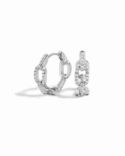 Small Chain Link Hoops