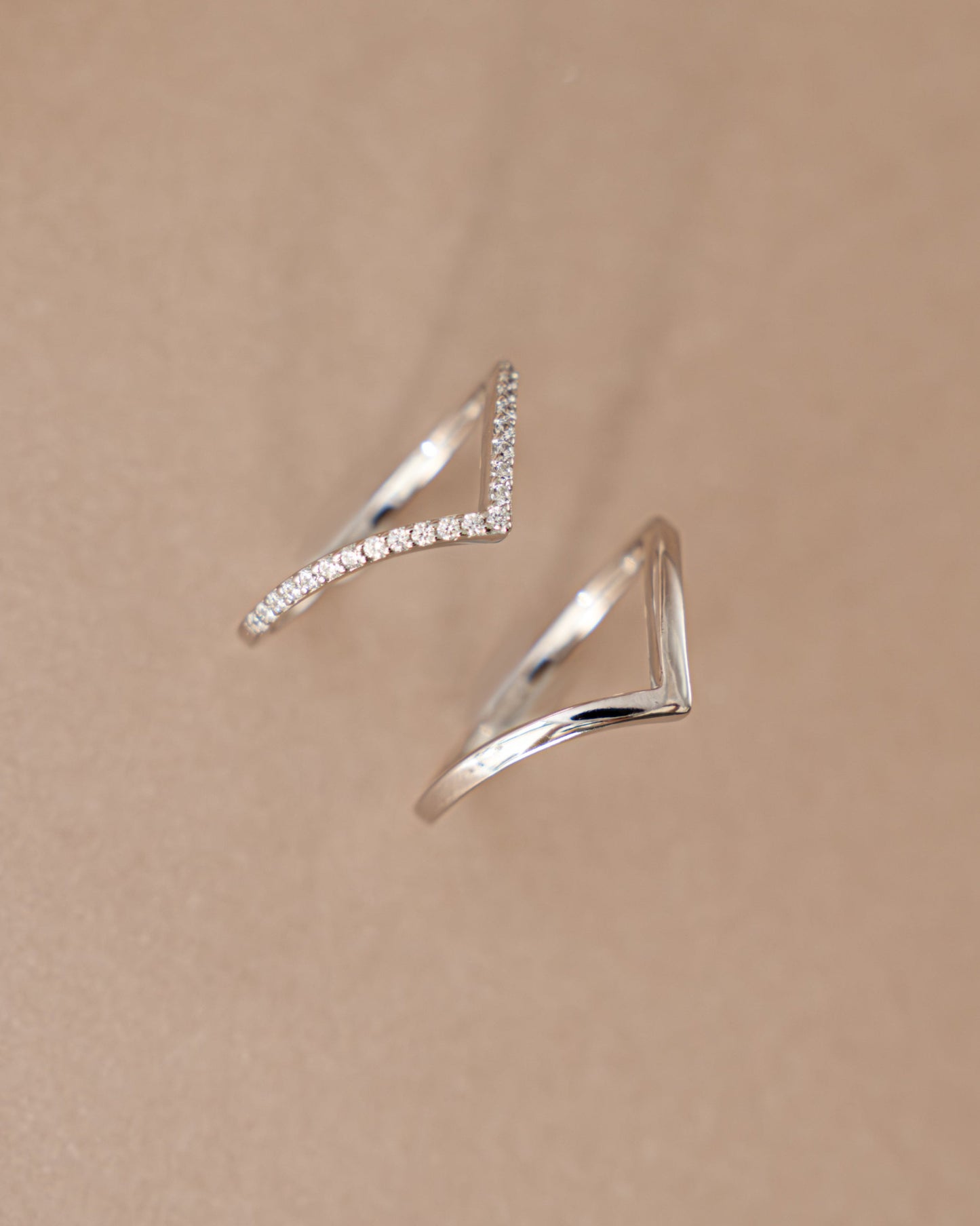 Chevron Ring Set