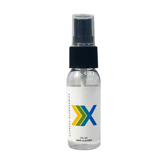 Lens cleaner spray bottle