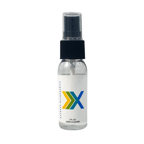 Lens cleaner spray bottle