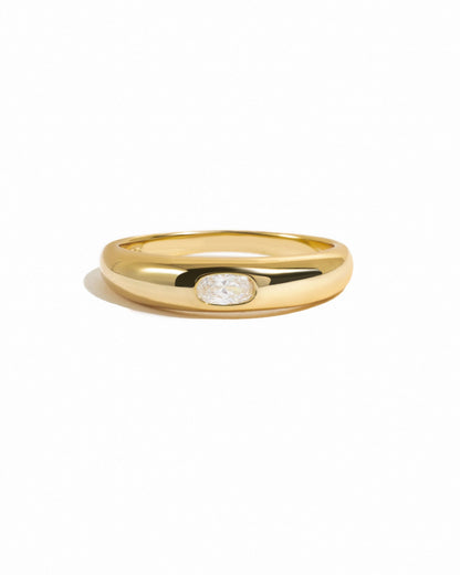 CZ Dome Ring