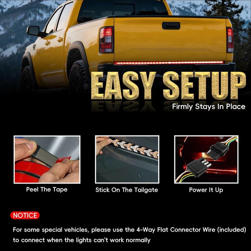 Dailyardtool¬Æ LED Tailgate Light Bar Strip