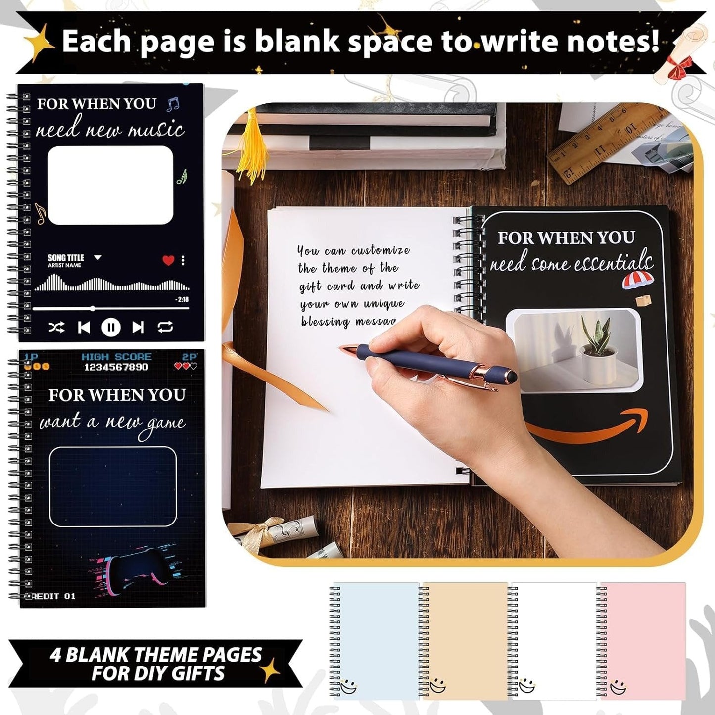 üéìüìöCollege Survival Gift Card Book üéÅSurprises On Every PageüìöHardcover & Durability Line