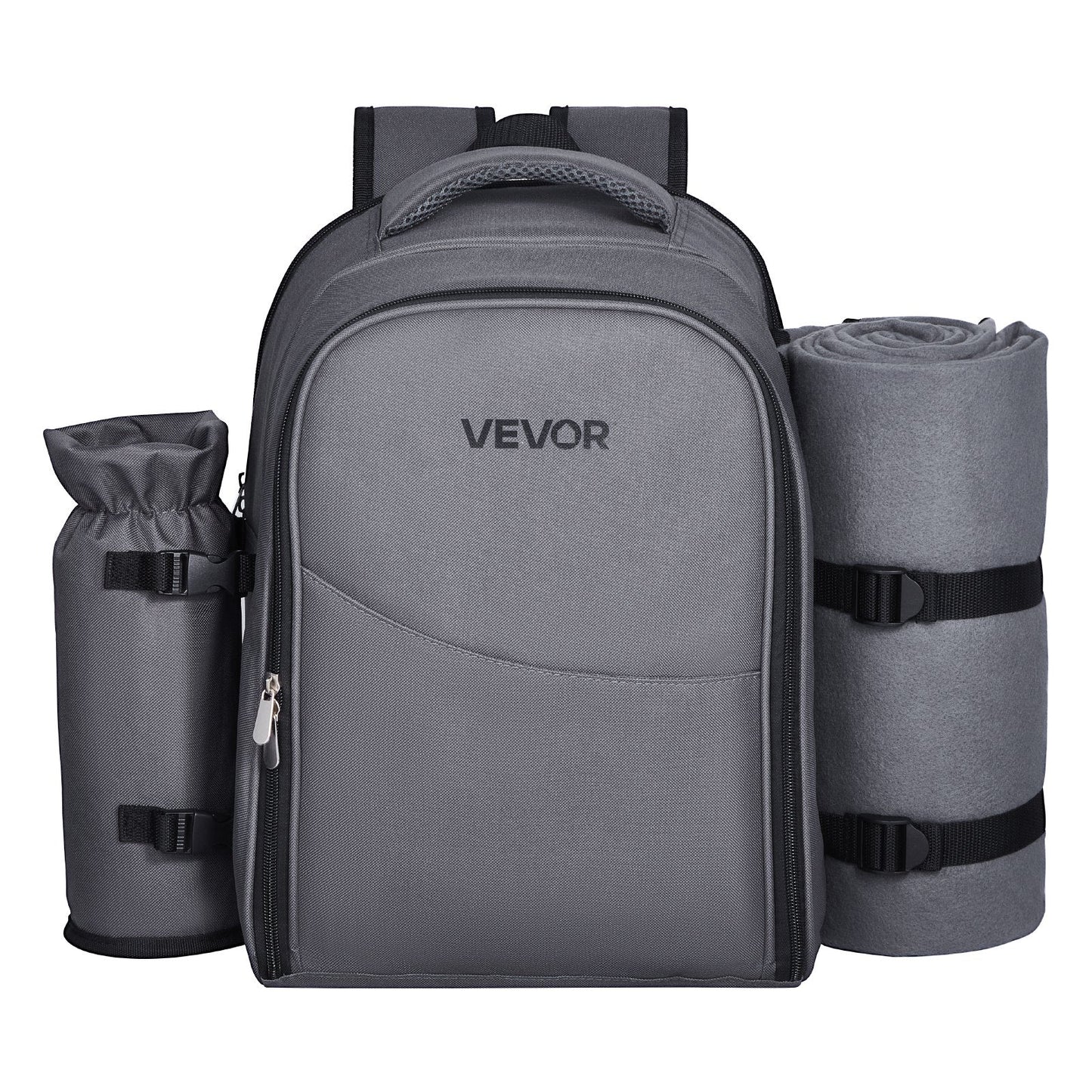 Beach & Picnic Backpack for 2 with Insulated Cooler Compartment