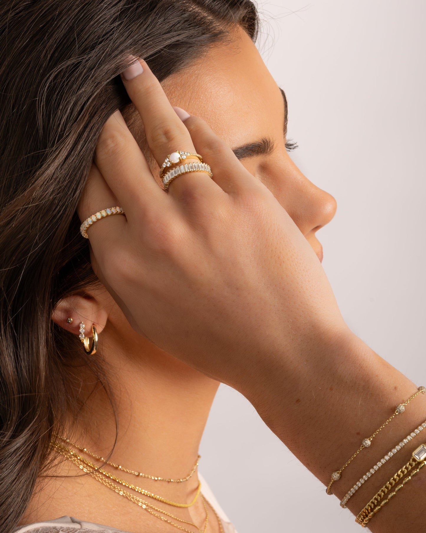 Dainty Opal Ring