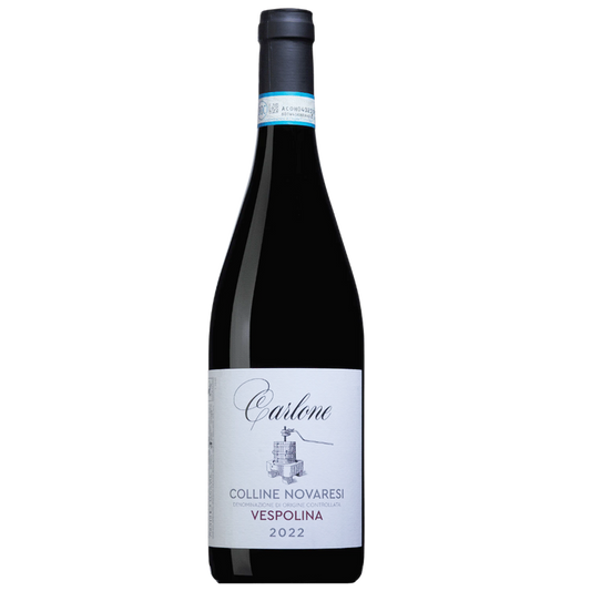 Carlone Collina Novaresi Vespolina 2022 red wine bottle