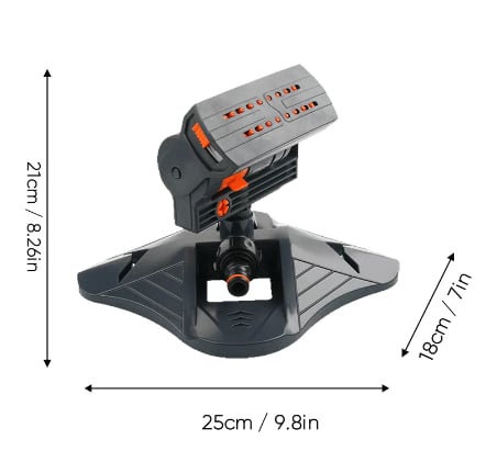 Adjustable Oscillating Sprinkler Wide Coverageüí¶‚ú®