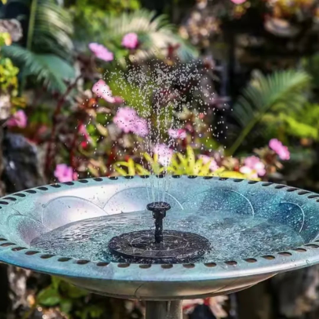 ‚òÄÔ∏è Solar-Powered Fountain ‚ú®Garden Oasis, No Wires No Hassleüí¶
