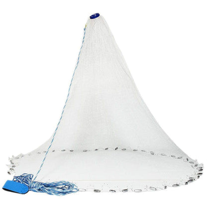 Fishing Cast Net – Strong Nylon Mesh, Easy Throw, 6FT Radius