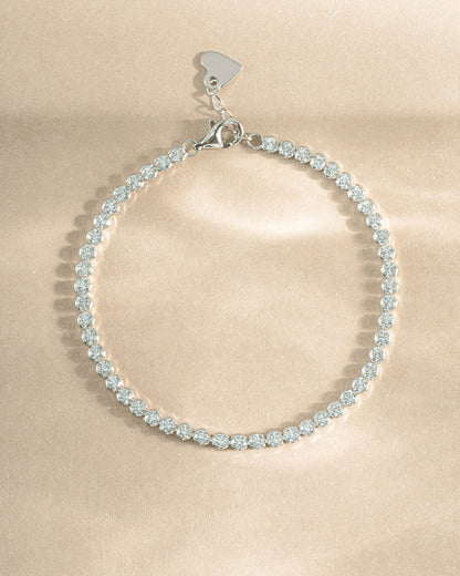 3mm Round Tennis Bracelet