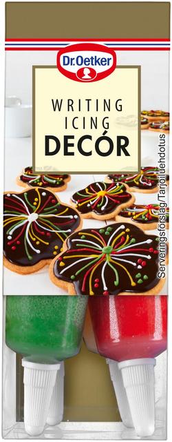Dr. Oetker Writing Icing Decoration Gels 76g - Soposopo