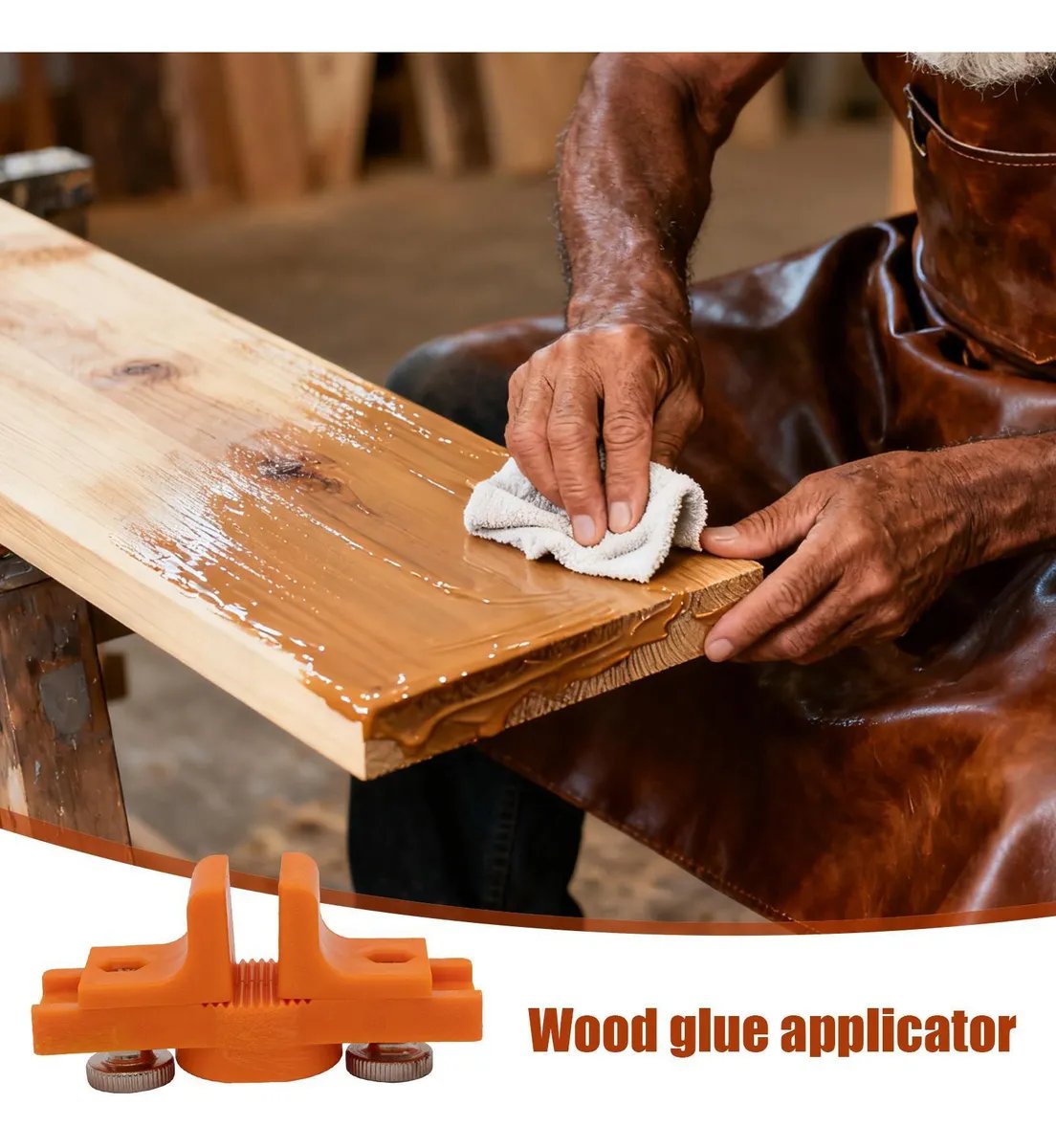 Dailyardtool¬Æ Wood Glue Roller Applicator Banding Edge Adhesive Despenser