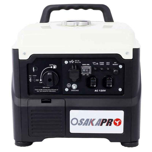 Portable 1200W Inverter Generator – EPA-Compliant, Eco Mode, 6.5Hr Run Time