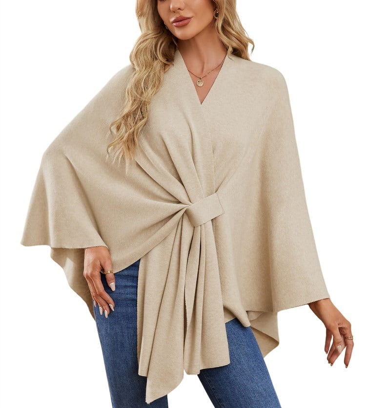 üî•Elegant Shawl Wraps Soft Open Front Poncho Shawl Wraps