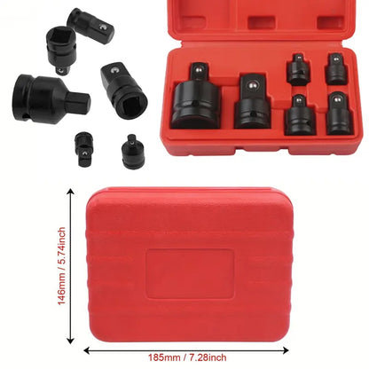 Dailyardtool¬Æ 6-Piece Impact Socket Adapter Set | Cr-V Steel SAE Adapter Conversion Kit