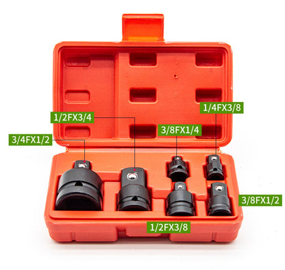 Dailyardtool¬Æ 6-Piece Impact Socket Adapter Set | Cr-V Steel SAE Adapter Conversion Kit