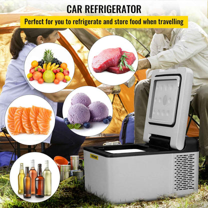 12V Portable Car Fridge Freezer 10QT | App Control, ECO & MAX Mode