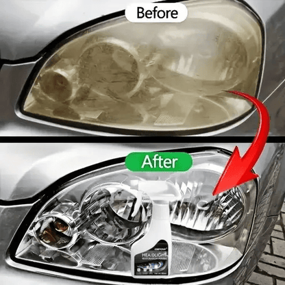 üèÜ 35K+ SOLD! üöóHeadlight Restoration Kit | 2‚ÄêStep No‚ÄêSand Formula for Crystal Clear Lights ‚ú®