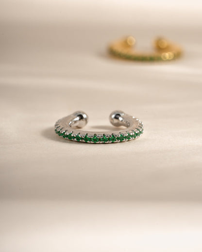 Emerald Ear Cuff