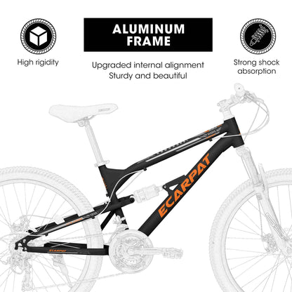 26" Adult Mountain Bike | 21-Speed, Dual Shock Absorption & Disc Brakes