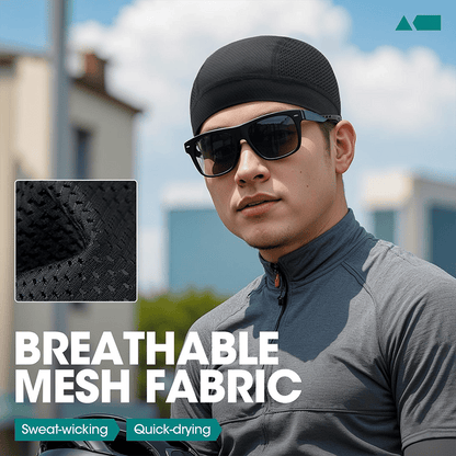 üß¢  Breathable Skull Cap | Lightweight Sweat-Wicking Head Wrap