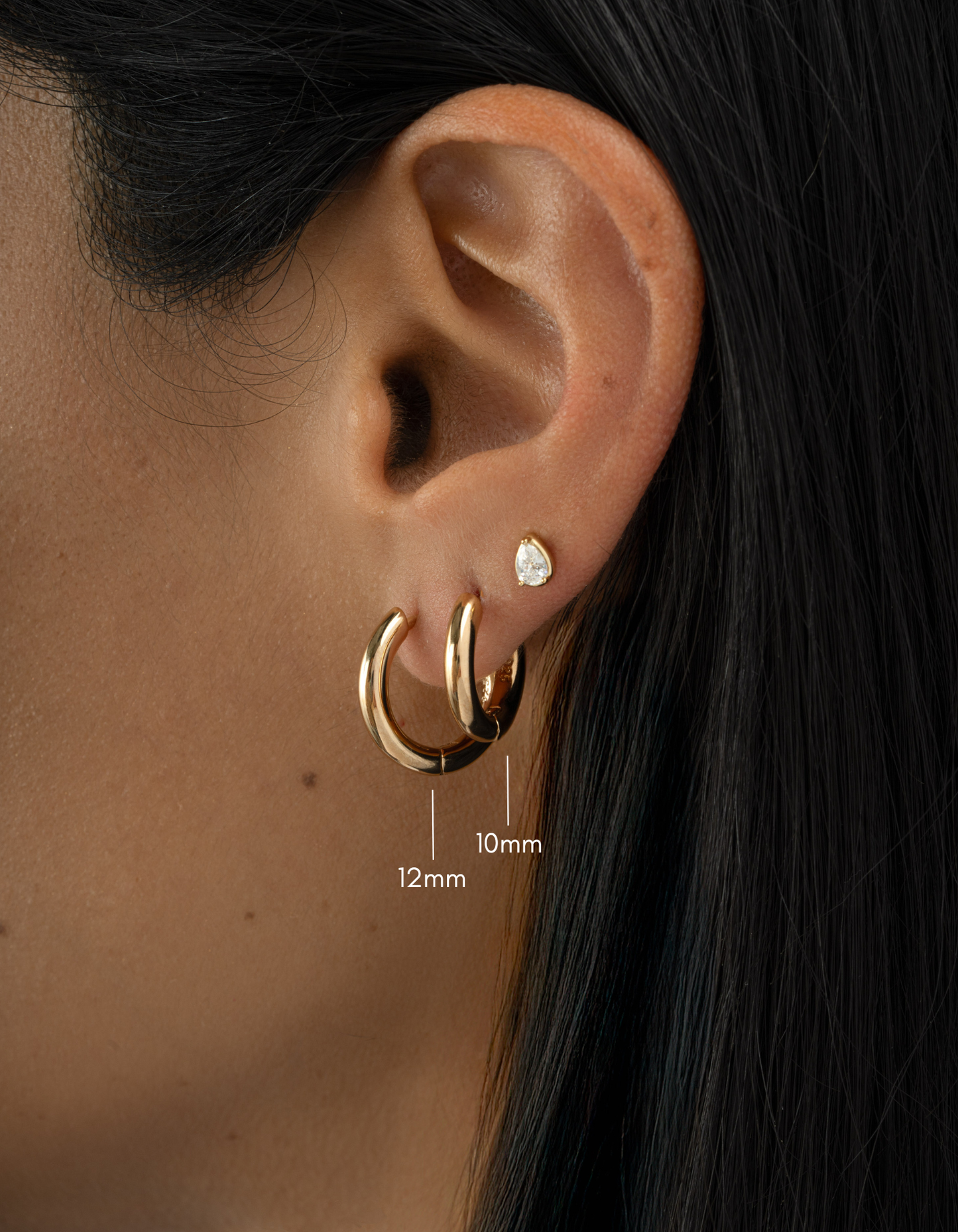 10mm Sylvia Hoops