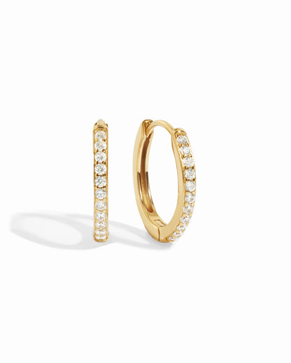 16mm Diamond Huggies (Multiple Sizes Available)