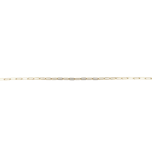 Slim Oval Link Chain (Gold Plated) 20 INCH/51CM