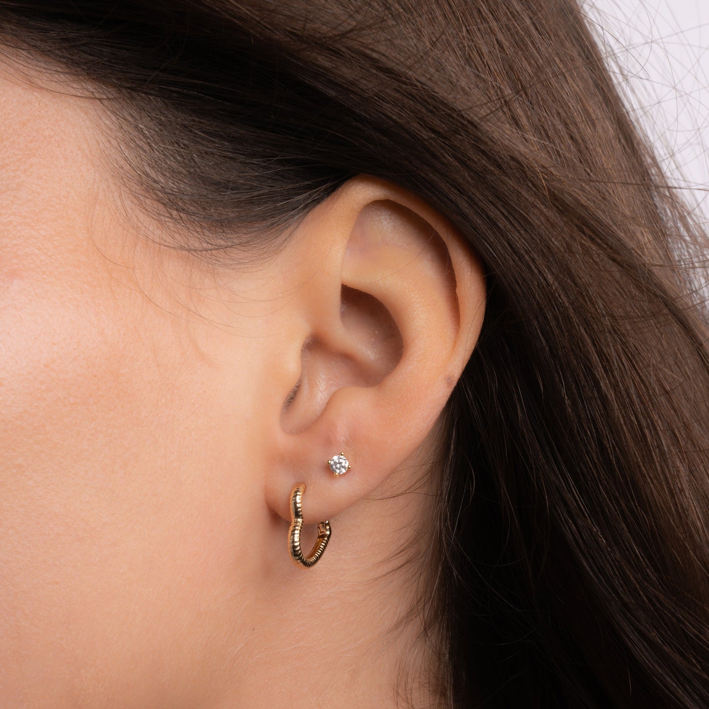 Heart Shaped Hoops