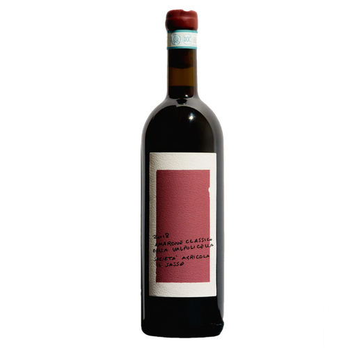Il Sasso Amarone della Valpolicella Classico 2020 wine bottle, red-cream label
