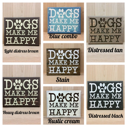 7 sign color choices