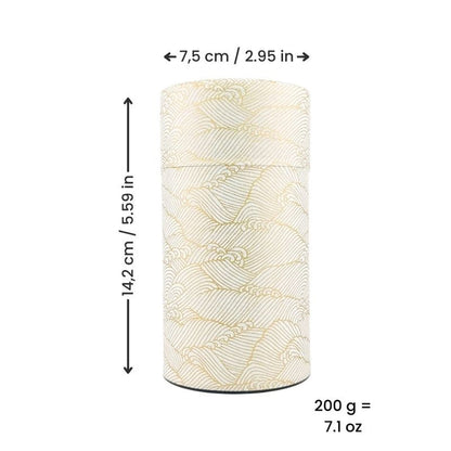 Japanese Tea Box - Golden Waves
