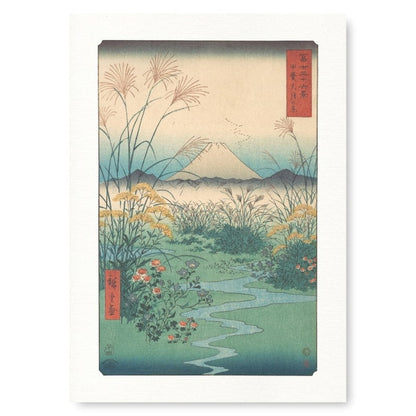 Japanese Woodblock Print - Plain of Ōtsuki A3