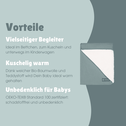 Kuscheldecke | Essential Mint
