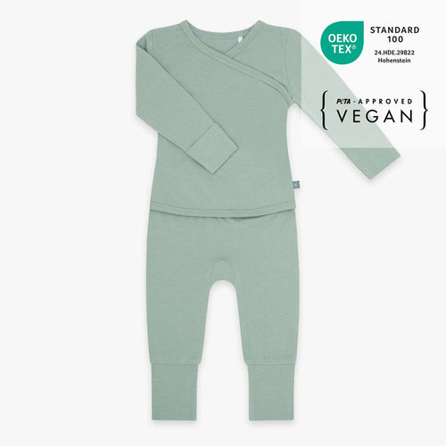 Langarm Easy-on Strampler | Essential Mint